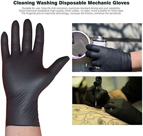 Nitrile Powder Free Gloves (Large)