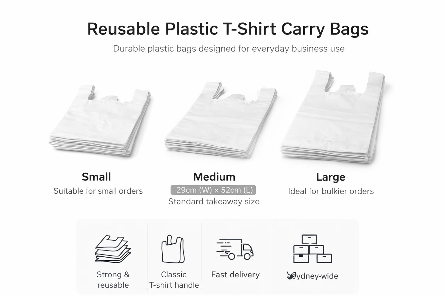Plastic Carry Bags (Reusable)