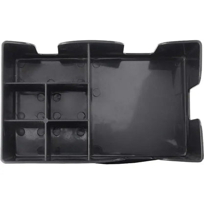 Black Plastic Bar Caddy Organizer