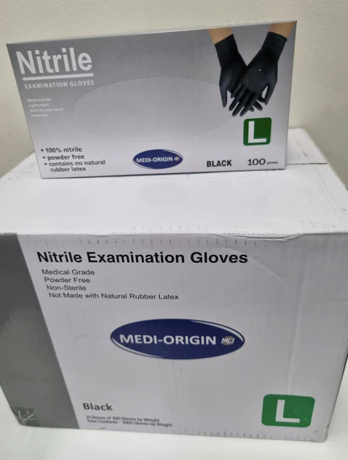 Nitrile Powder Free Gloves (Large) x10