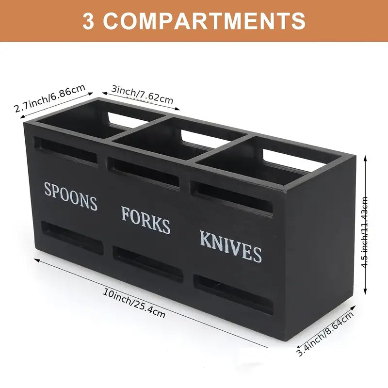 Wooden Kitchen Utensil Holder